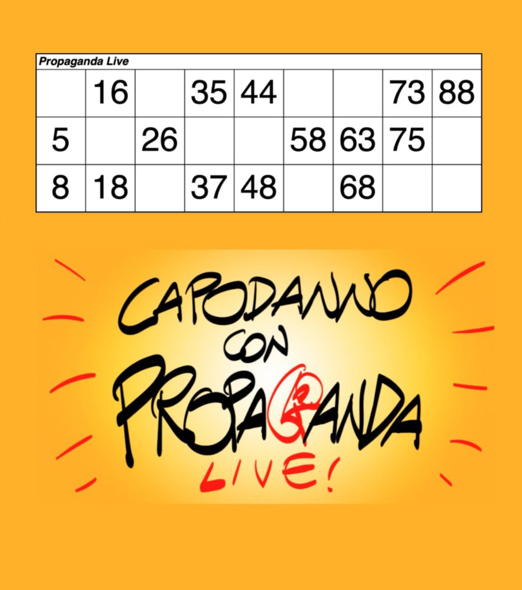 #propagandalive #propagandatombola