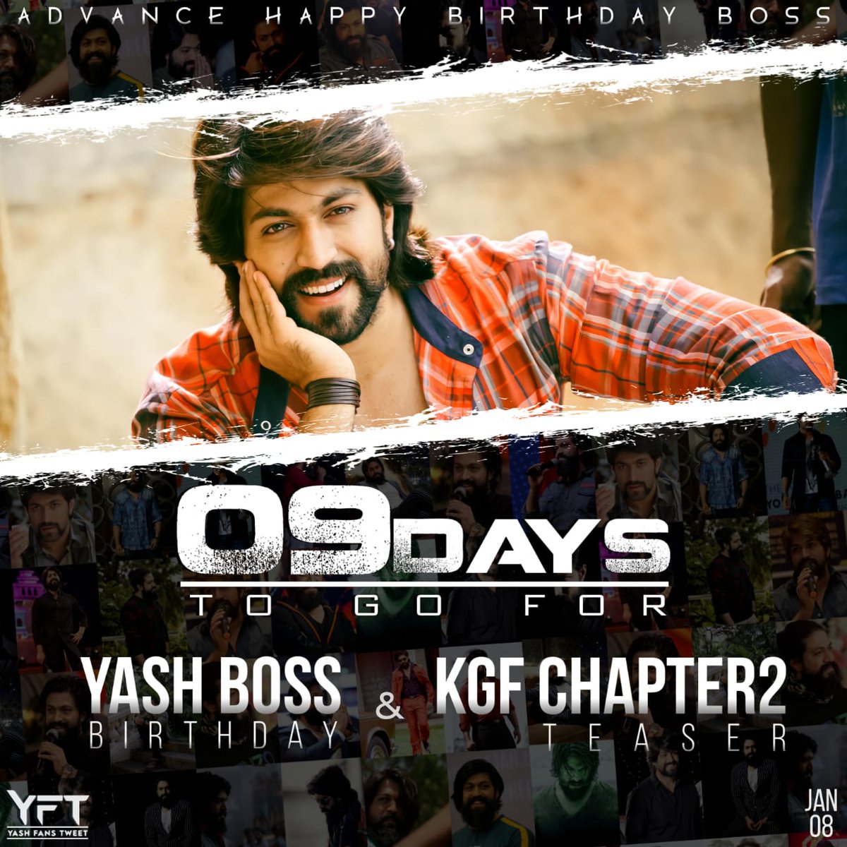 Yashfanscompany's tweet photo. 9 Days To Go BOSS Birthday..!!
9 Days To Go KGF CHAPTER 2 TEASER..!!
@TheNameIsYash #YashBOSS
#KGFChapter2 #9DToGoYashBOSSBday
#9DToGoKGFChapter2Teaser https://t.co/RTAESL8WJv