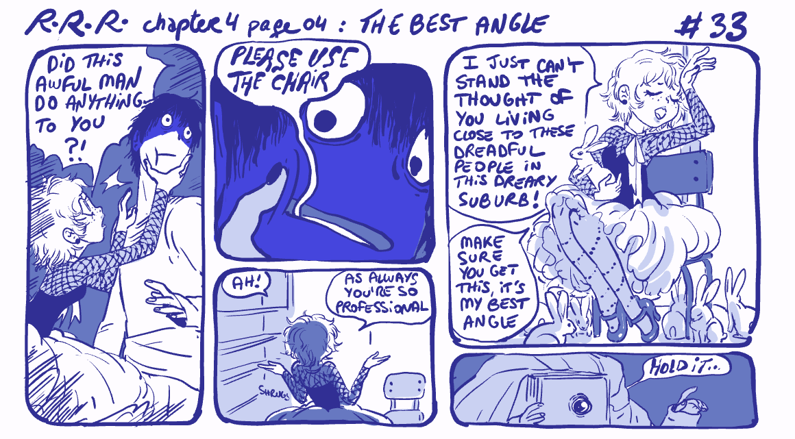 Chapter 4 page 4 📿 the best angle.... strip 33 