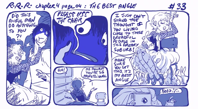 Chapter 4 page 4 📿 the best angle.... strip 33 