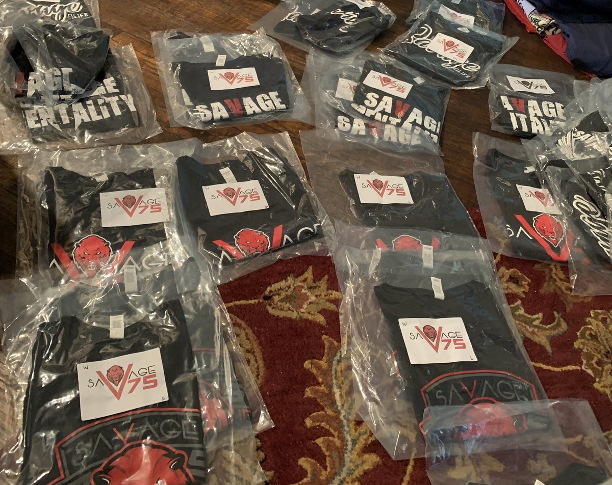 IHOP_75's tweet photo. THANK YOU everyone that got some clean SaVage merch (https://t.co/9iuLqleWO6) and helped me #PayItForward to St. Jude’s Children’s Hosp for Cancer Research and food banks in Mizzou and Okla. @savage_4_L   Take advantage of free shipping. All PROCEEDS to charity! https://t.co/TXKQGHACpB