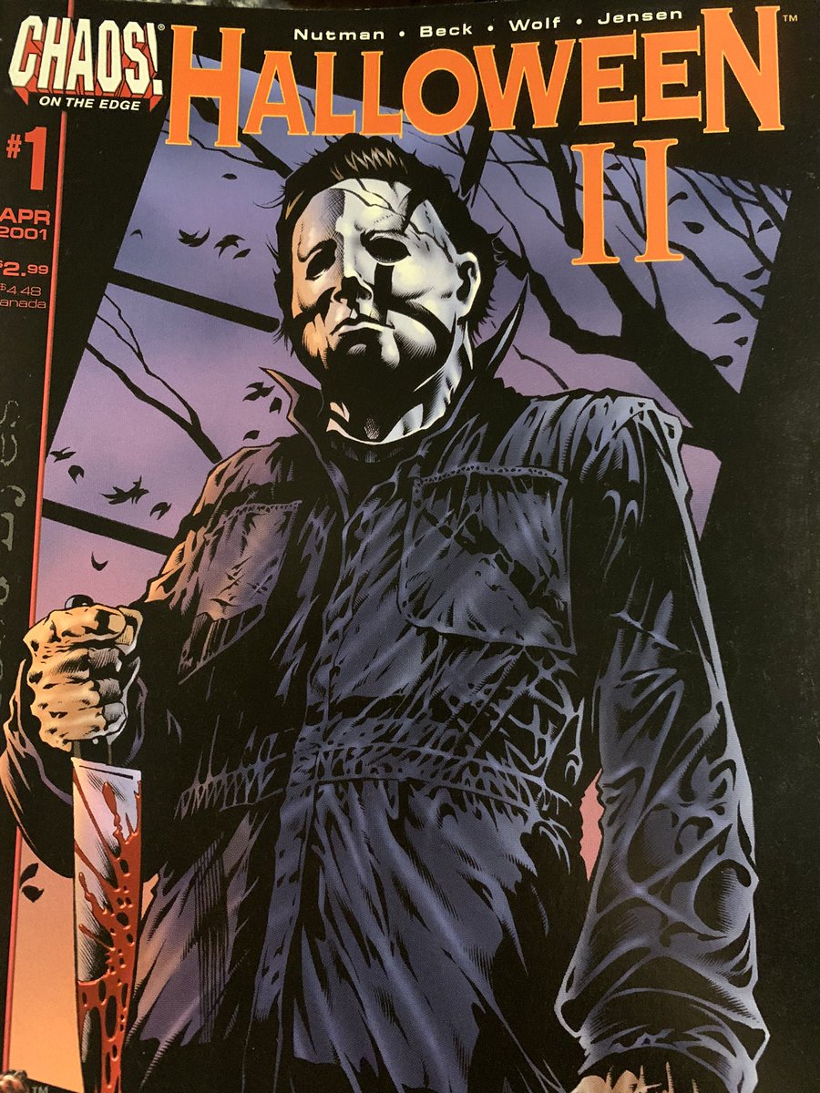 Moving onto the second issue: HALLOWEEN II: THE BLACKEST EYES.