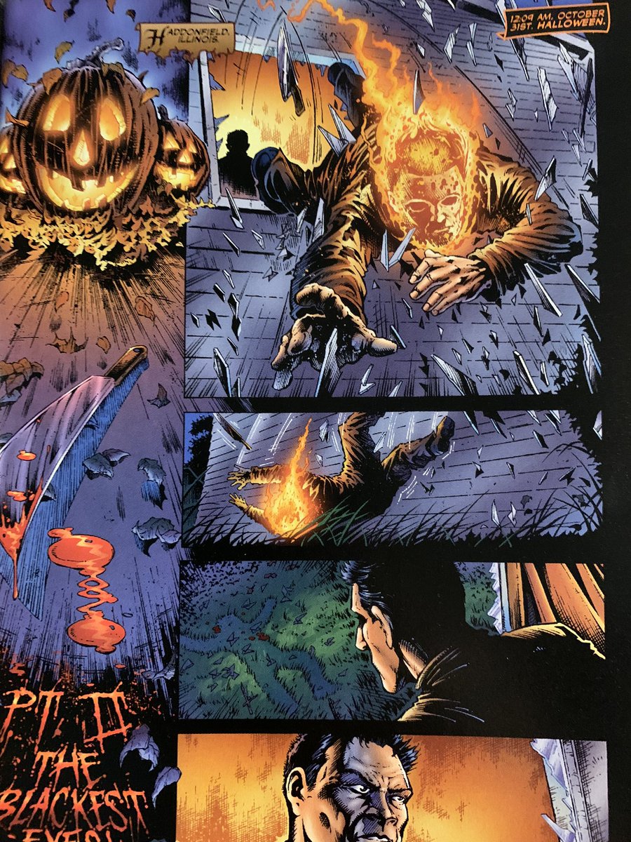 Moving onto the second issue: HALLOWEEN II: THE BLACKEST EYES.