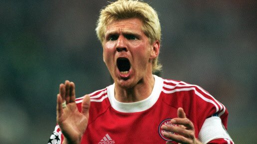 of the old Olympic stadium, I bought my first ‘Opel’ Bayern kit, with Stefan Effenberg on the back. He was my first Bayern idol, his passion and commitment I felt encapsulated what I wanted my players to do for their clubs.