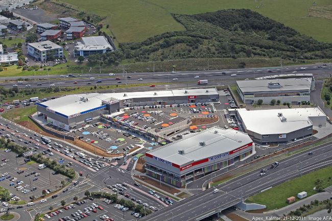 A lot of Auckland's suburban commercial centres look like a handful of rundown takeaways, a decrepit mall, and a big box supermarket bisected by a 4 to 8 lane arterial taking you through a residential area to a suburban commercial centre which looks exactly the same.
