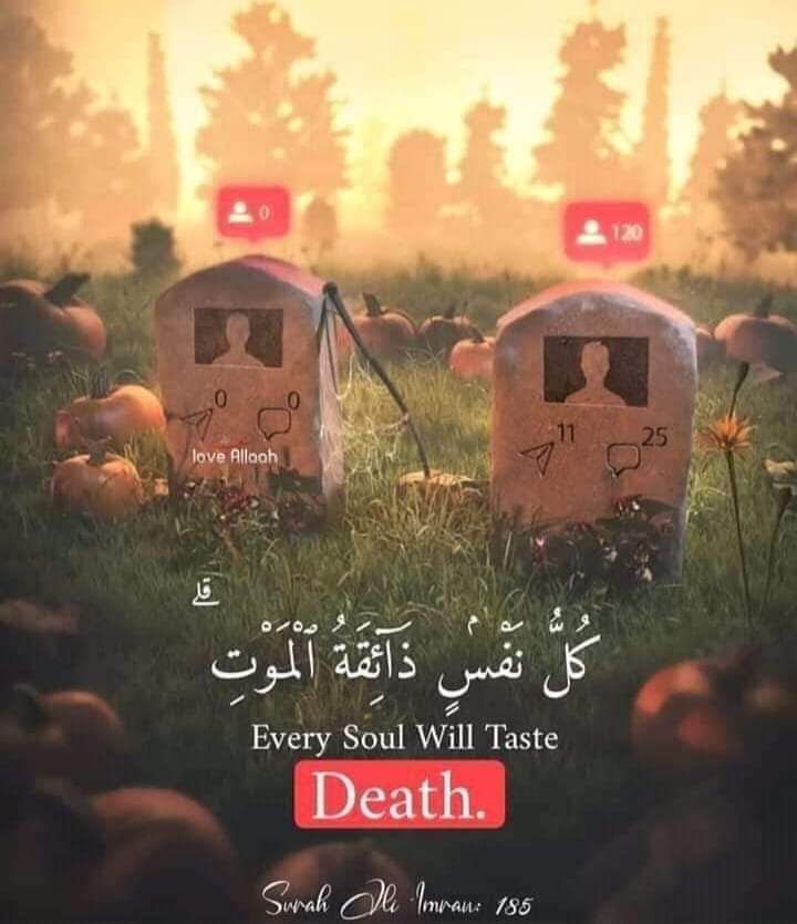 taalib_786's tweet photo. 💞السلام علیکم و رحمتہ اللہ و برکاتہ💞
*یہ فانی جسم خواہ کتنا ہی حسین و جمیل اور باعظمت کیوں نہ ہو ایک  دن قبر کی آغوش میں سلا دیا جائے گا.....*
यह फानी जिस्म चाहे कितना ही हसीन व जमील और बा-इज्ज़त  क्यों न हो एक दिन कब्र की आगोश में सुला दिया जाएगा ।।
#آخرت
#कब्र
#Turn_to_Allah https://t.co/WtWZsfaC6c