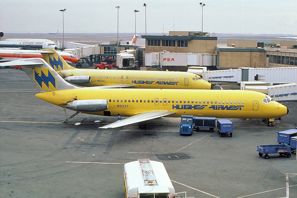 In 1970, Hughes acquired San Francisco-based Air West and renamed it Hughes Airwest.
