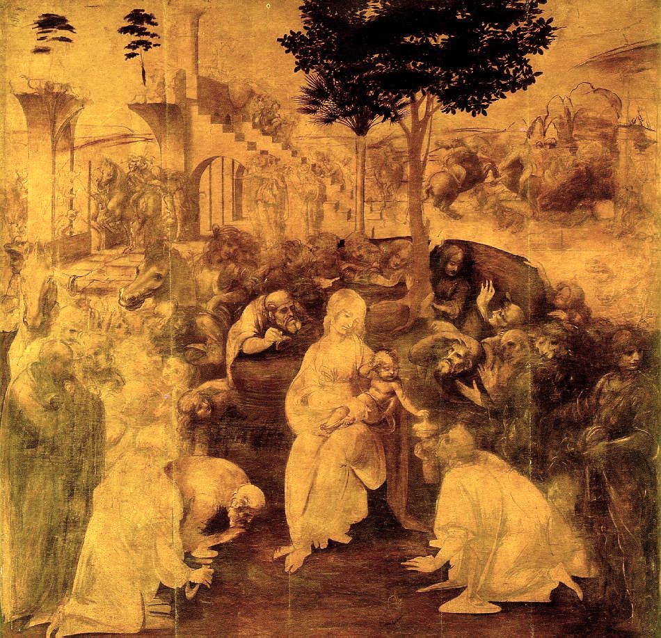 The Adoration of the Magi, 1480 #earlyrenaissance #italianart