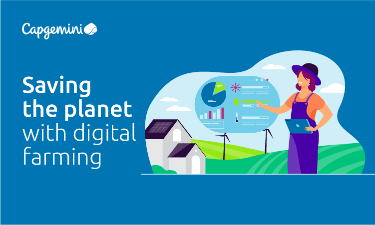 CapgeminiIndia's tweet photo. Digital farming is particularly revolutionary for farmers in Africa and Southeast Asia, where over 80% of farmers are smallholders. In this blog, we discuss the potential of #digitalfarming. Learn more: https://t.co/yi8AkqUCbO #sustainability #inventforsociety https://t.co/xLxN7nGPs5