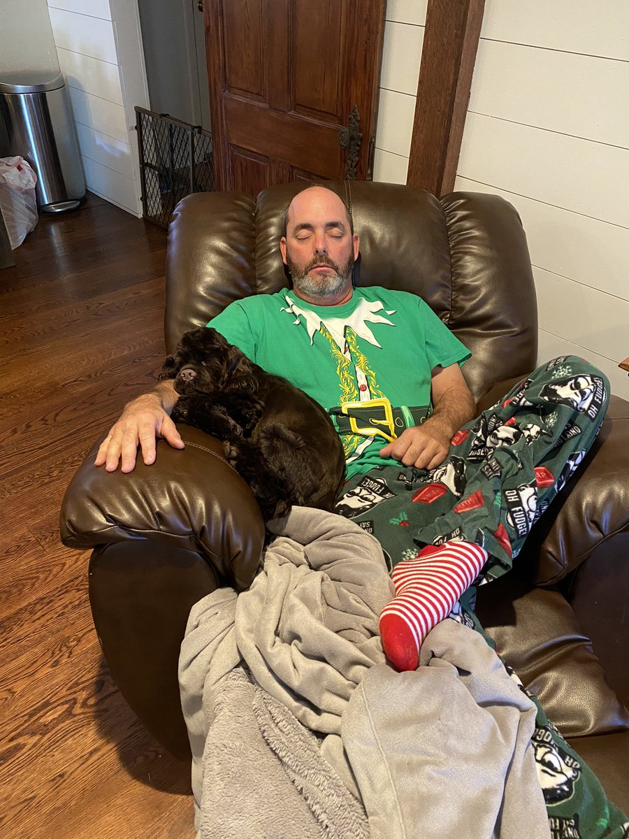 My dad: “we are never getting a dog”
Also my dad: