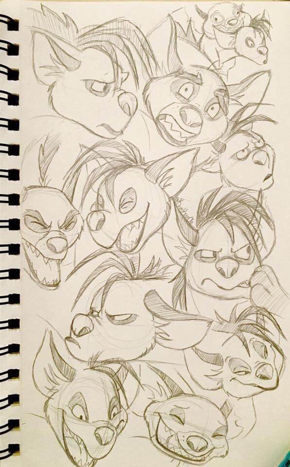 I just realized that I have a trend to draw collages of sorts for when I draw western animation characters. 