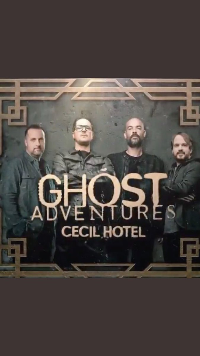 jangacfan12's tweet image. @Zak_Bagans  On Jan 4th Discovery will be launching @discoveryplus. The #GhostAdventures crew kicks it off with a special investigation at the infamous #cecilhotel Where the tragic death of Elisa Lam shocked the world.   @AaronGoodwin @jaywasley @BillyTolley #jan4th