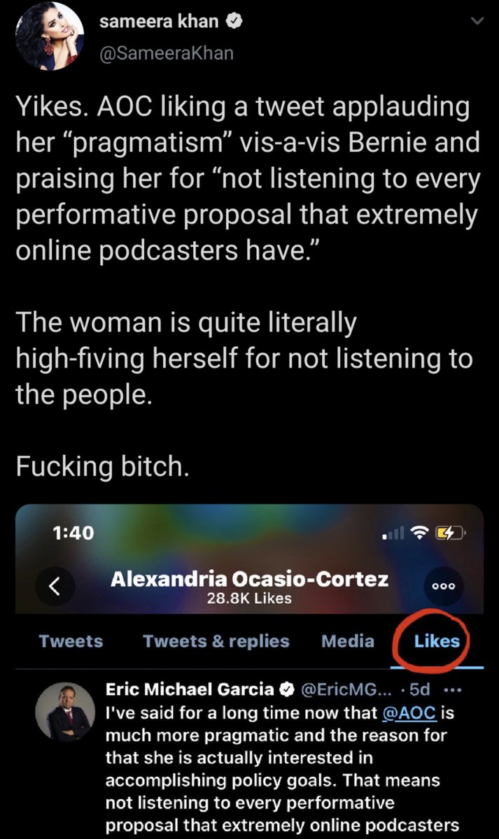 "Misogyny on the left isn't an issu-"