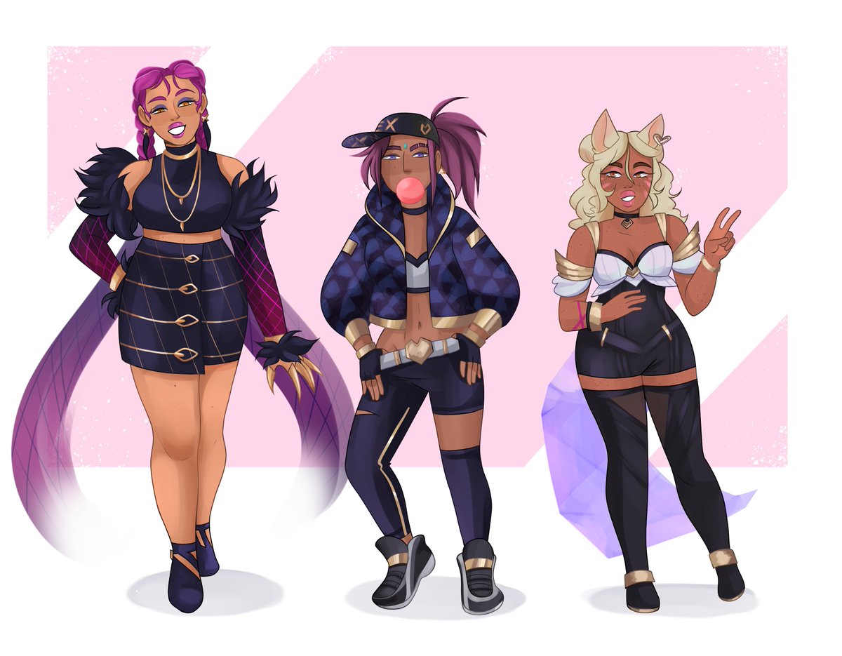 RT @ViliantHeart: KDA Apex girls
Wanted to play around with the outfits
#ApexLegendsfanart #Loba #Rampart #Lifeline https://t.co/xhlaAUGIqh