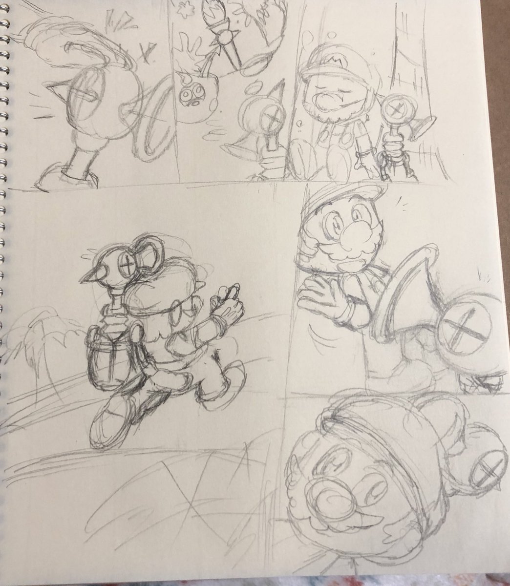 下描きこの時点で23:41だった
時間かかるなぁ〜
完成2:10になったし
1ページペンだけでそれくらいかかるのか… 