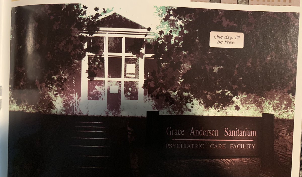 One of the stories is narrated by Laurie, a stream of conscious retelling of her life, her trauma, reconciling both her friends’ deaths and her acceptance of being Michael’s sister, which is at the end revealed to be being written on the night of her death in RESURRECTION.
