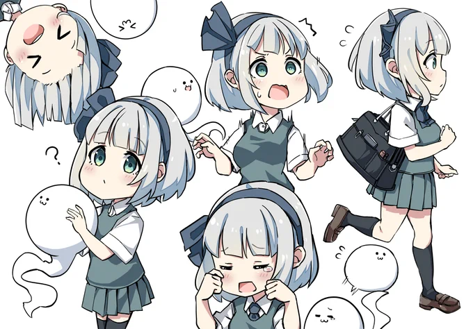 ちび妖夢ちゃんズ。 
