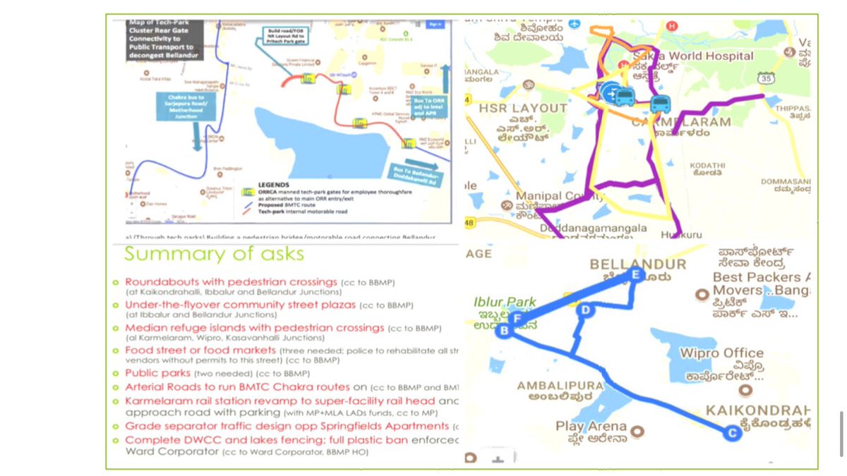 BellandurJothge's tweet photo. @ChristinMP_TOI @DULTBangalore @CMofKarnataka @bicyclemayorblr @BicyclingNewsIn @YuluBike @bounceshare @leofsaldanha @paneendrabellur @GovindaVijayan @deepakmajipatil @sudhakar10 @sunilmpatil Had BBMP and DULT planned for footpaths, HRPCs first, cycle lanes would be a rationalised second. Bellandur regularly witnesses pedestrian/cyclist fatalities on posthumously announced ill-planned no-signal corridors —ORR and SJP rd. First build infra, succeed with pilots. Basics. https://t.co/MVf2ZW6aZk