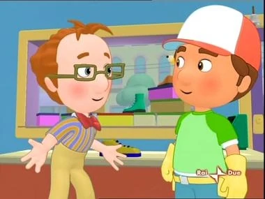 sherman from handy manny.