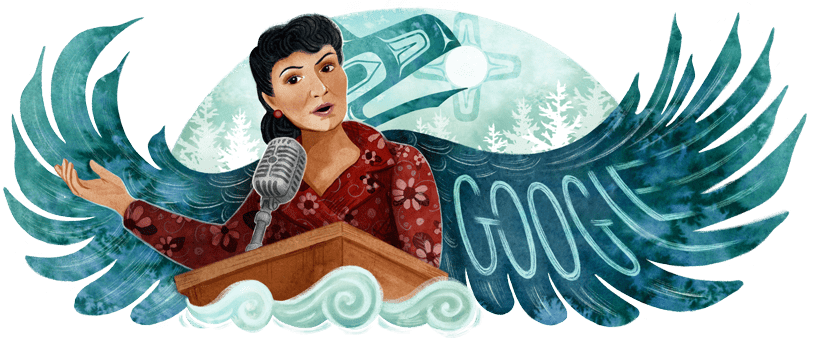 GoogleDoodles's tweet image. Her words inspired change. Her perseverance led to a more equitable future. 

Today's #GoogleDoodle honors Alaska Native Elizabeth Peratrovich who helped establish the 1st anti-discrimination law in the U.S. ⚖️

🎨 by guest artist @MichaelaGoade → goo.gle/34iezaV