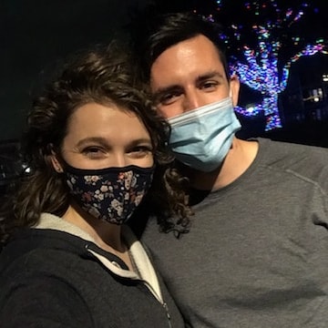 njbemont's tweet photo. Anyway, here's my beautiful girlfriend and I looking at some Christmas lights https://t.co/I4qPocHPpj