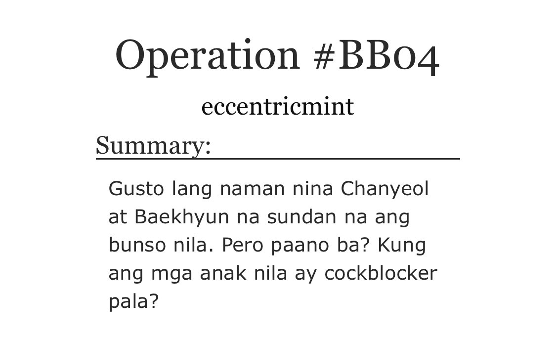 614aus's tweet photo. [COMPLETED/ONE SHOT] 

🔖 Operation #BB04 (eccentricmint)
📝 13k, Explicit
🔎 smut, established relationship, fluff, married!cb, domestic, mpreg
🖇 https://t.co/6cOIj7nciQ https://t.co/SSnyYtLPtk