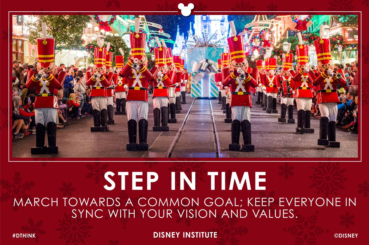 jjpball's tweet photo. Happy holidays! Lets look towards the opportunities in 2021 and remember the importance of vision and values. @DisneyInstitute #Dthink #Disney https://t.co/bXb4gS4pdO
