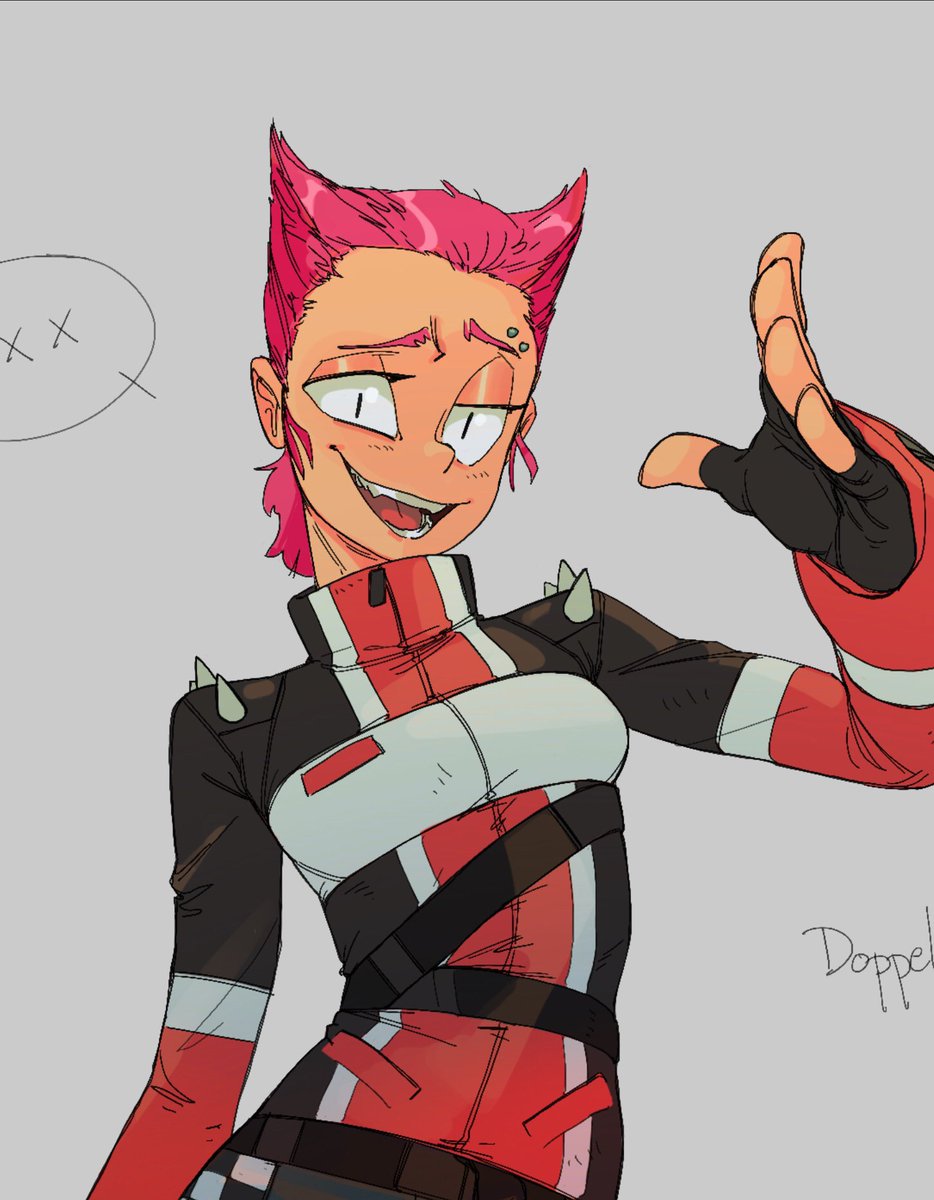 Gave Doppel a bit of a redesign a little while back... She still hates you tho. 