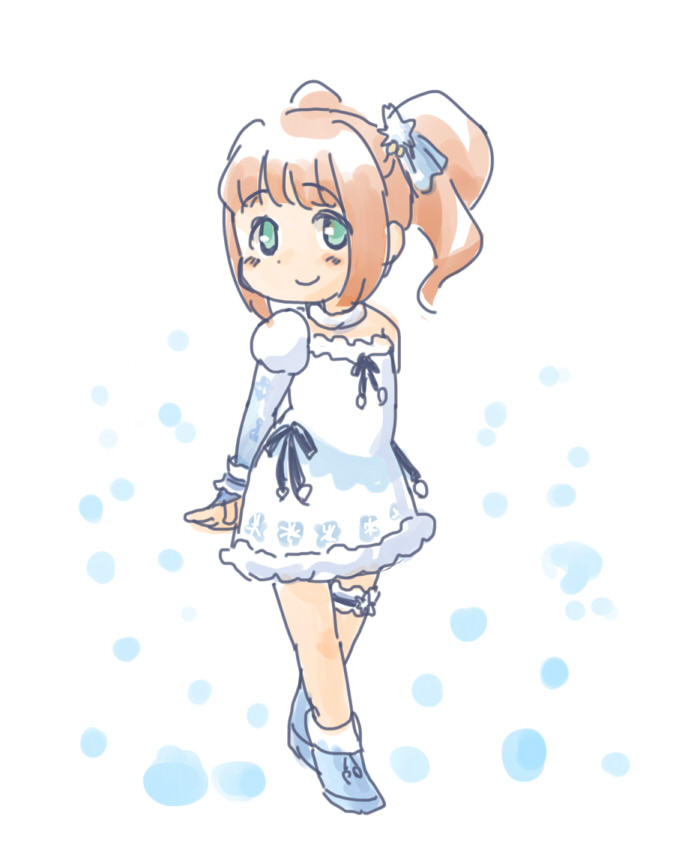 なんちゃってスノーフレークリリパット コメーメのイラスト なんちゃってスノーフレークリリパット コメーメのイラスト