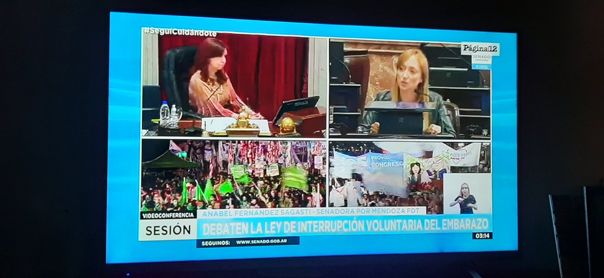 RomiOjona's tweet photo. ELLAS 😍
@CFKArgentina 
@anabelfsagasti 
Será Ley ✊🏼💚🔥 https://t.co/WFWWkYWKCs