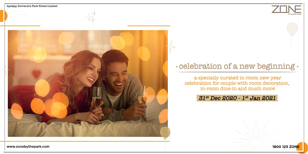 ZonebyThePark's tweet photo. Celebrate your new year with us with specially curated in-room celebrations. Get fabulous food in a wonderful ambiance and ring in the new year with the safety of your personal space.
Call us on 1800 123 ZONE or visit https://t.co/DnflQyO2ZS
#ZonebyThePark #inroomparty https://t.co/RtNKiaLgHZ