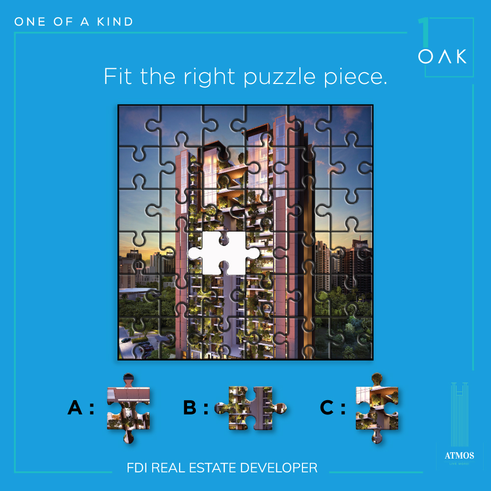 Which one from the given options do you think is the right puzzle fit?
Let us know in the comment section below.

Brownie points if you follow us &amp; tag your friends and get them to participate too. 

#ContestAlert #ContestAlertIndia #GiveAway #ATMOS #LiveMore #1OAK #Contests