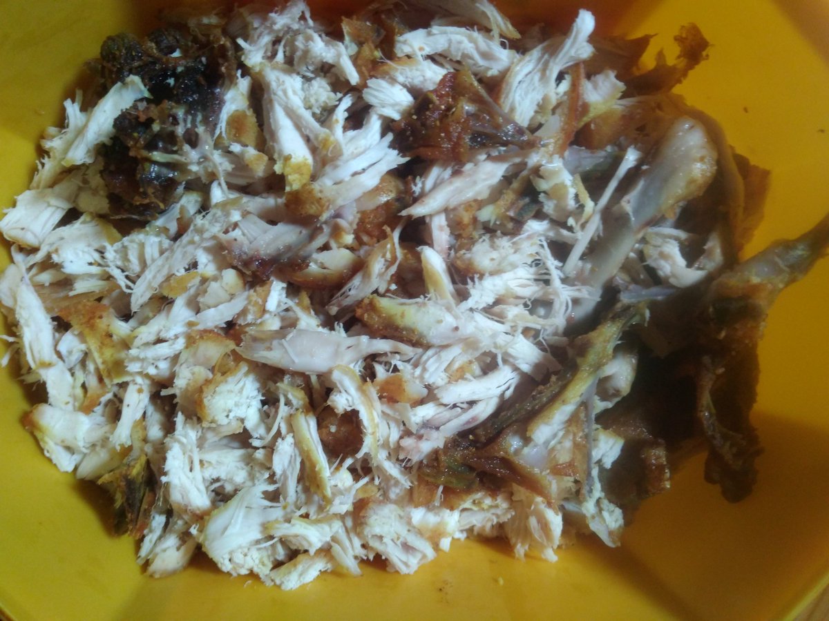 Ayamnya udah disuirin, gais. Lanjuuuttt 