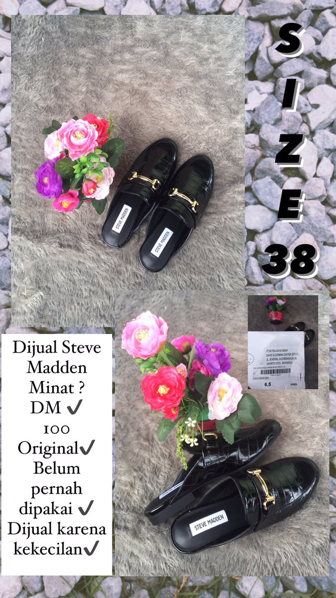 ParkQia's tweet photo. DIJUAL STEVE MADDEN
⚠️SIZE 38
⚠️ 100% ORIGINAL
⚠️ DIJUAL KARENA KEKECILAN
⚠️ FREE ONGKIR DOM PALEMBANG
#prelovedpalembang #prelovedsepatu #prelovedstevemadden #preloved #stevemadden https://t.co/mE70BLDrl5