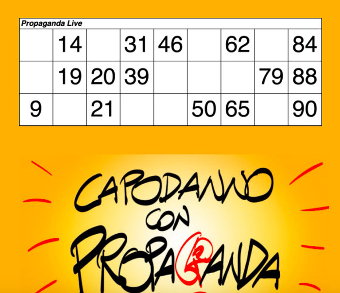 beingthere86's tweet photo. Mancano meno di 24h e noi sappiamo già cosa fare a #capodanno 😱😱😱  
#propagandalive #propagandatombola https://t.co/kchVQ0al4t