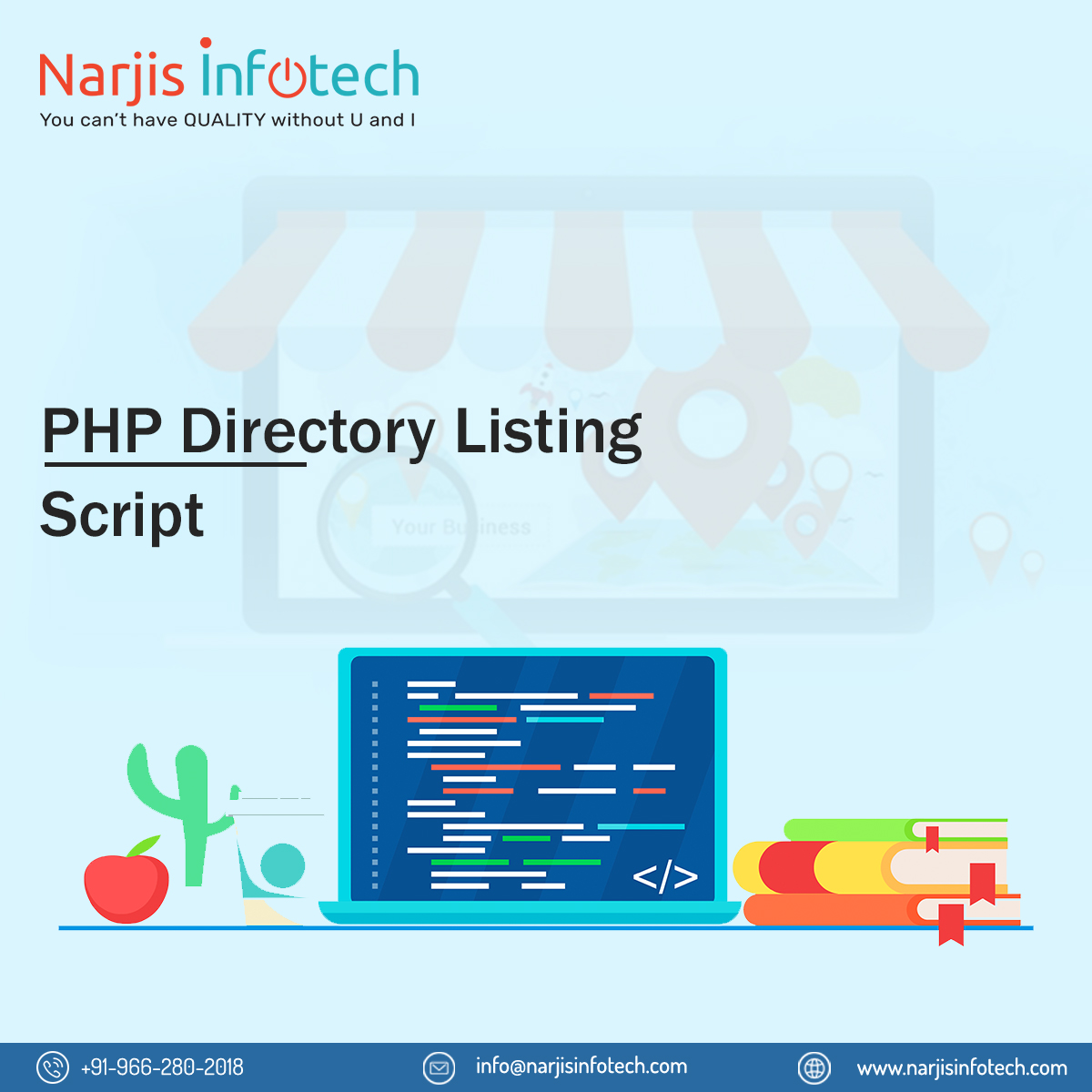NarjisInfotech's tweet image. Safe, secured, and customized directory listing software.

Visit for more info: bit.ly/34V7j4m

#directoryscript #directorylistingscript #directorylistingsoftware #directorysoftware #businessdirectoryscript #readymadescript