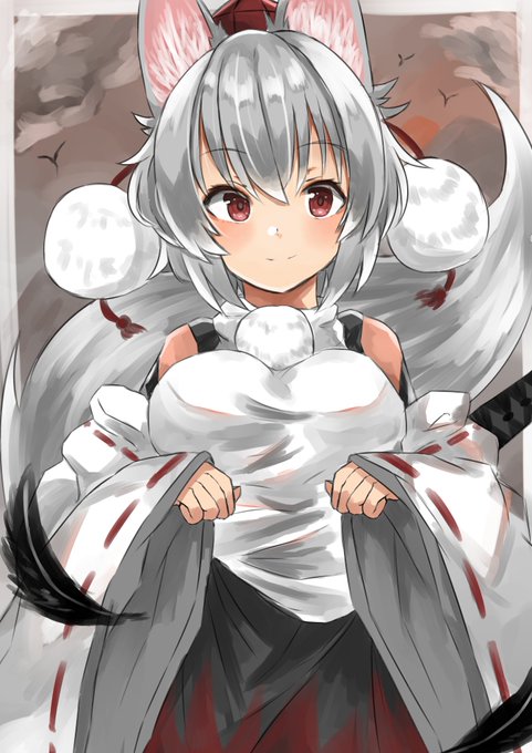 #今年も残りわずかなので今年一番伸びた絵を貼る見た絵描きさんも強制でやる 
この椛ちゃんでした。描いてる途中で「もういいや!次の絵描きたい!!」って気持ちで強引に上げてしまった絵でしたがたくさんの反応を頂き嬉しかったです。もっといい絵を来年も描くぞー!! 