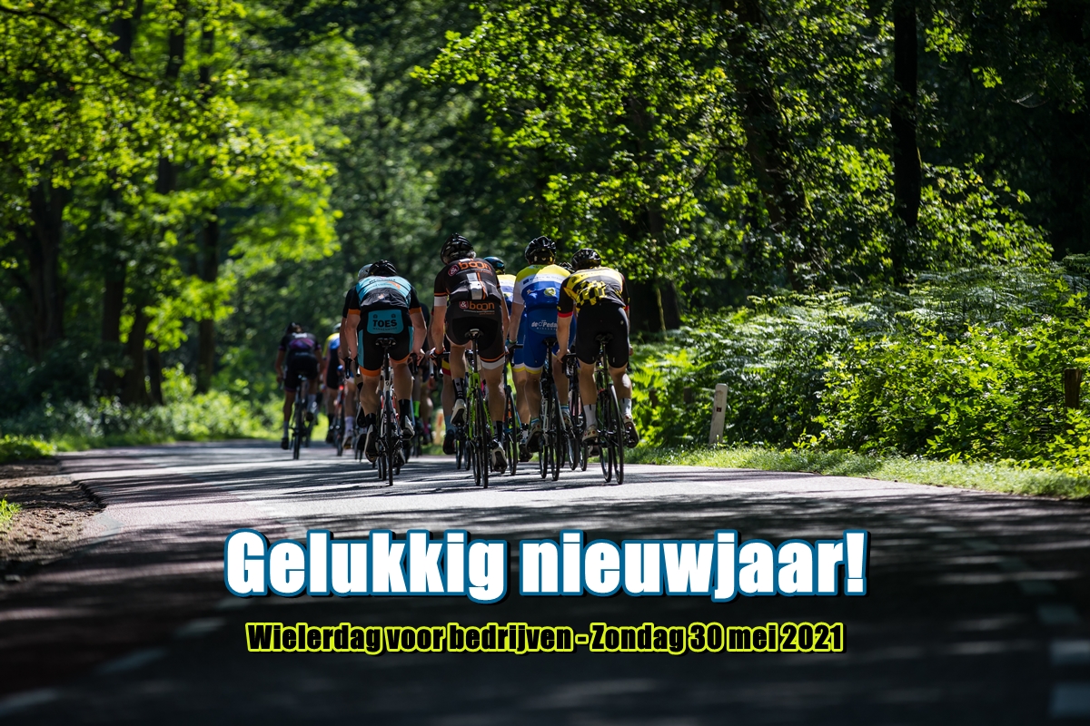 Namens ons een heel goed 2021 toegewenst! 🍾🥂 De Wielerdag voor bedrijven lijkt ons een mooi sportief doel voor dit jaar 😉. Staat hij al in je agenda? We zien je graag op zondag 30 mei 2021!