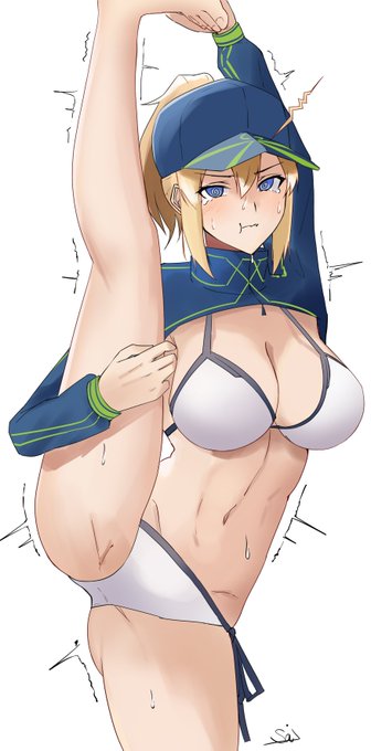 #今年も残りわずかなので今年一番伸びた絵を貼る見た絵描きさんも強制でやる 
何故か伸びたI字バランス。 