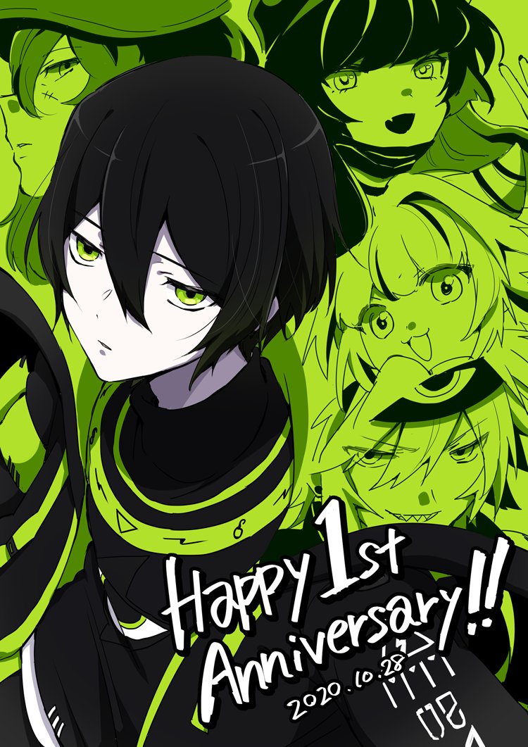 #2020年自分が選ぶ今年の4枚 
正直白黒のが上手く描けてる気がするんですけどカラーも入れておきました!!! 