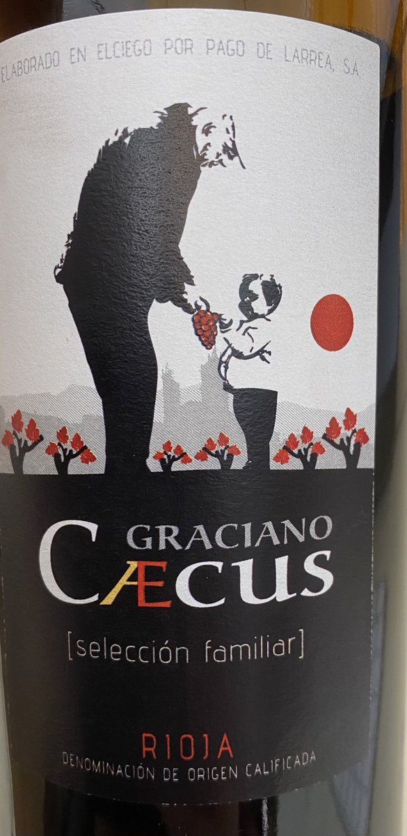 timatkin's tweet photo. A discovery for me. Stunning Graciano @€9.5. Crazily good value. #2021riojareport https://t.co/XpKa2ovQP5