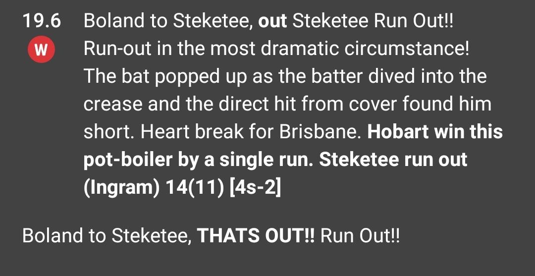 theDcricket's tweet image. Congratulations!!

Hobart Hurricanes won ✔️

#BBL10
