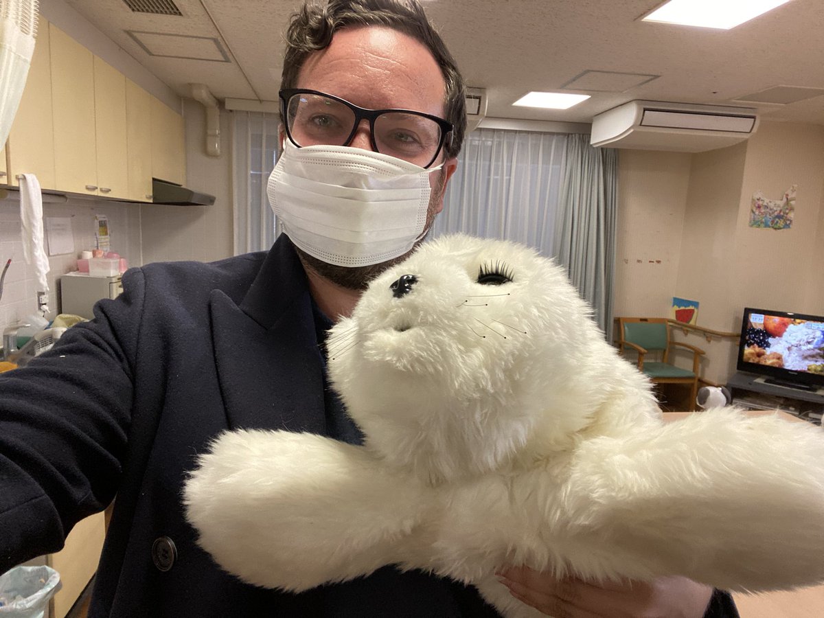 In January, I flew to Japan to interview this little dude. Coronavirus was a thing, of course, but not yet our thing. How silly we were.