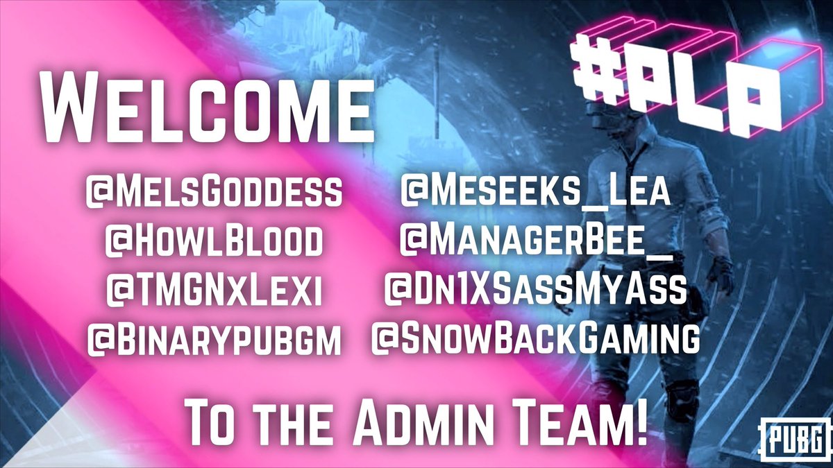 plp_gg's tweet image. Introducing...

THE BEST DANG ADMIN TEAM NA!!!

@MelsGoddess @HowlBlood @TMGNxLexi @Binarypubgm @Meseeks_Lea @ManagerBee_ @Dn1xSassMyAss @SnowBackGaming  

We’re excited for 2021 and the amazing events we have lined up! Come join us New Years Eve as we announce our plans!
#PLP