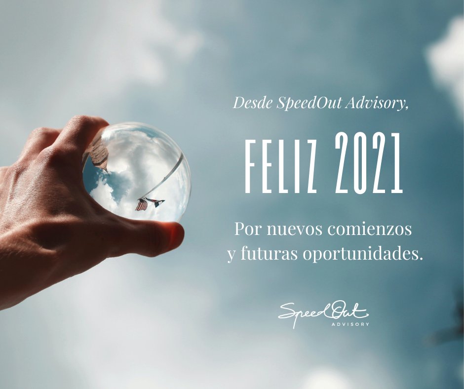 De todo el equipo de <a href="/SpeedoutA/">SpeedOut Advisory</a>, ¡os deseamos una feliz entrada al nuevo año!