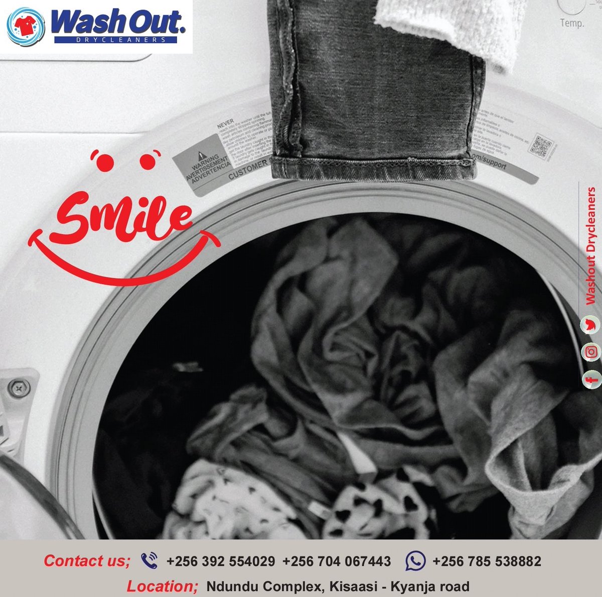 Laundry day doesn't have to be stressful.
#protectyourhealth #staysafe #washoutdrycleaners #washout #drycleaners #laundryday