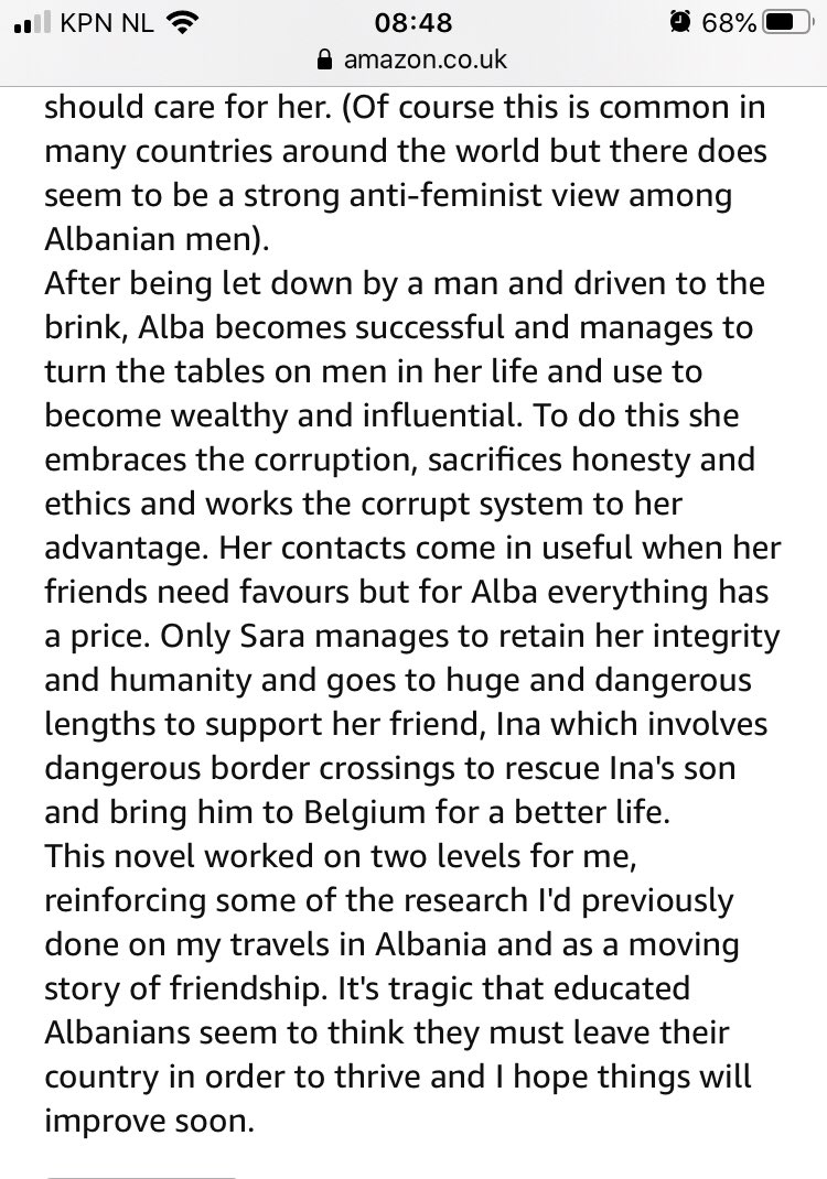 Teuta_Metra's tweet photo. Thank you @HelenMK7
#BookReview #NowhereGirls https://t.co/X8zex4MsXA