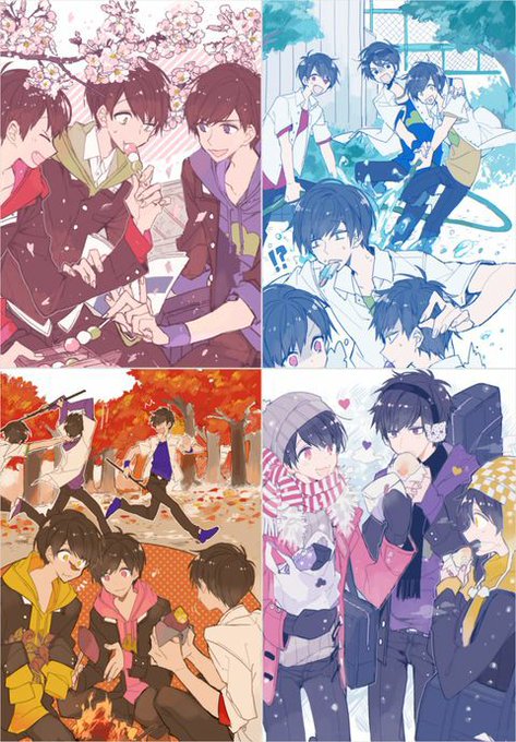 学生松のtwitterイラスト検索結果