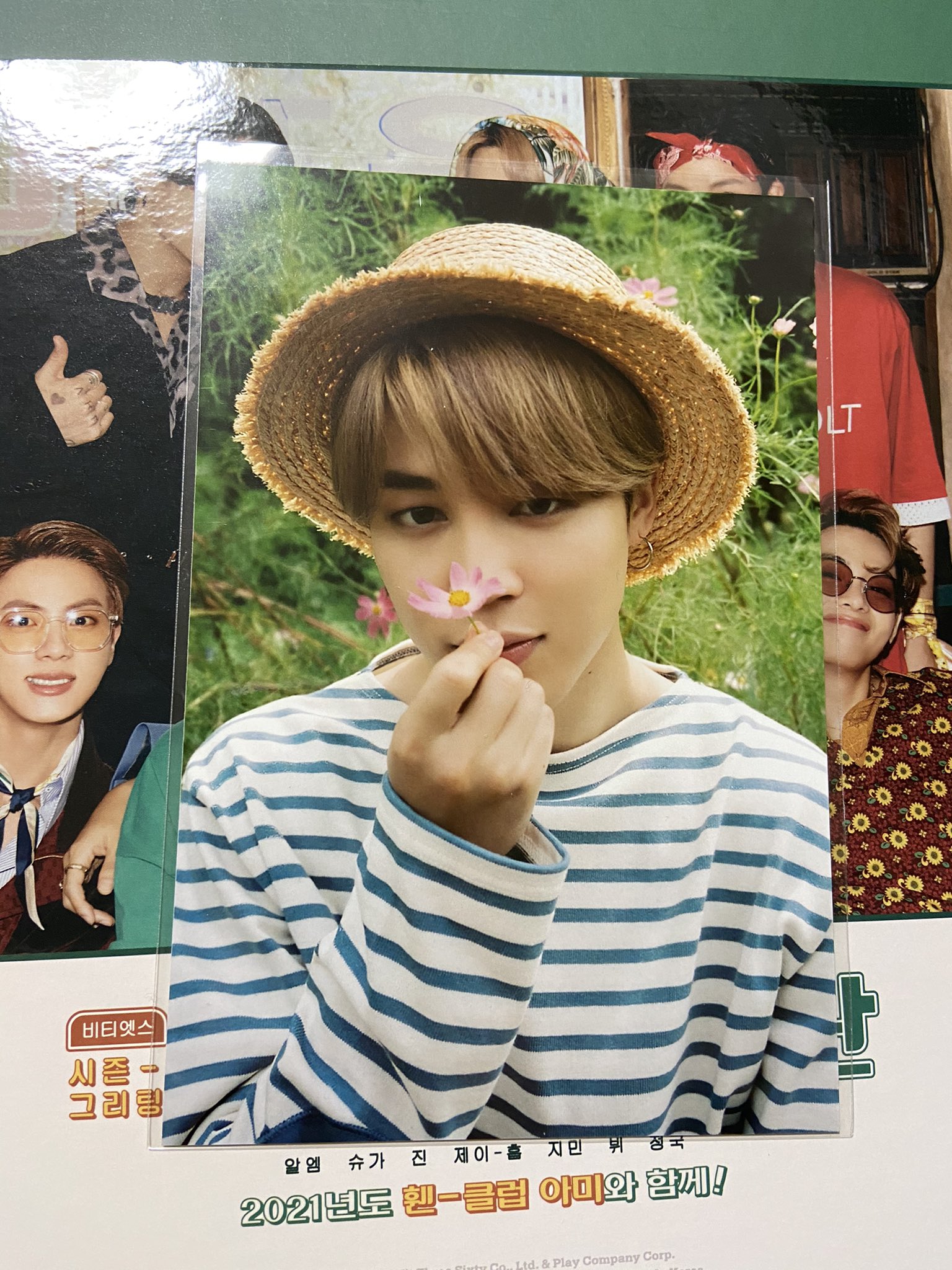 BTS シーグリ 2021 ランダムフォト　テテ　テヒョン 直送商品 BTS シーグリ2021 【ランダムフォト:テヒョン】 K-POP