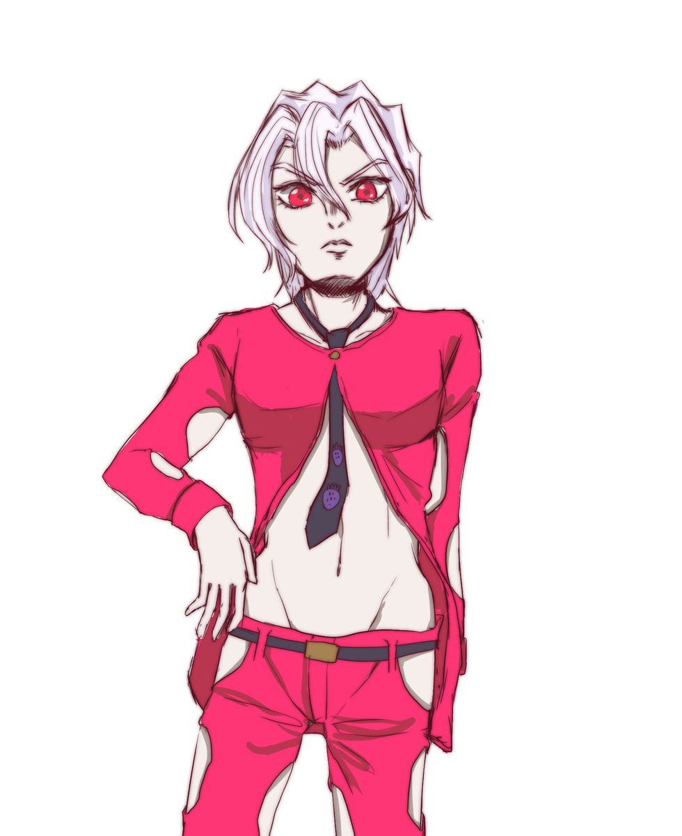 ユフィリ パンナコッタ フーゴさん落書き 原作の色好き